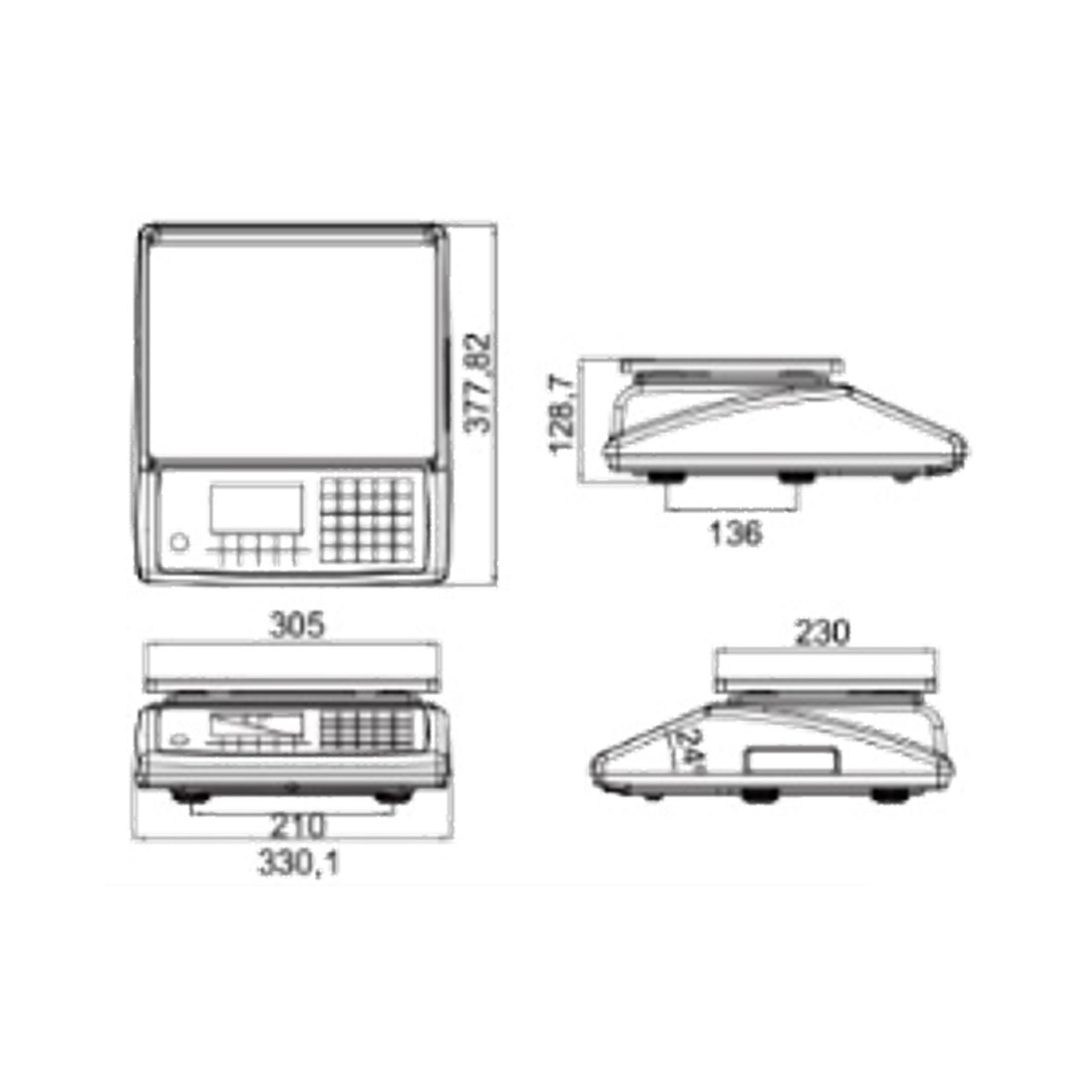 Zählwaage ZW-01 - 15 kg, 0,2 g