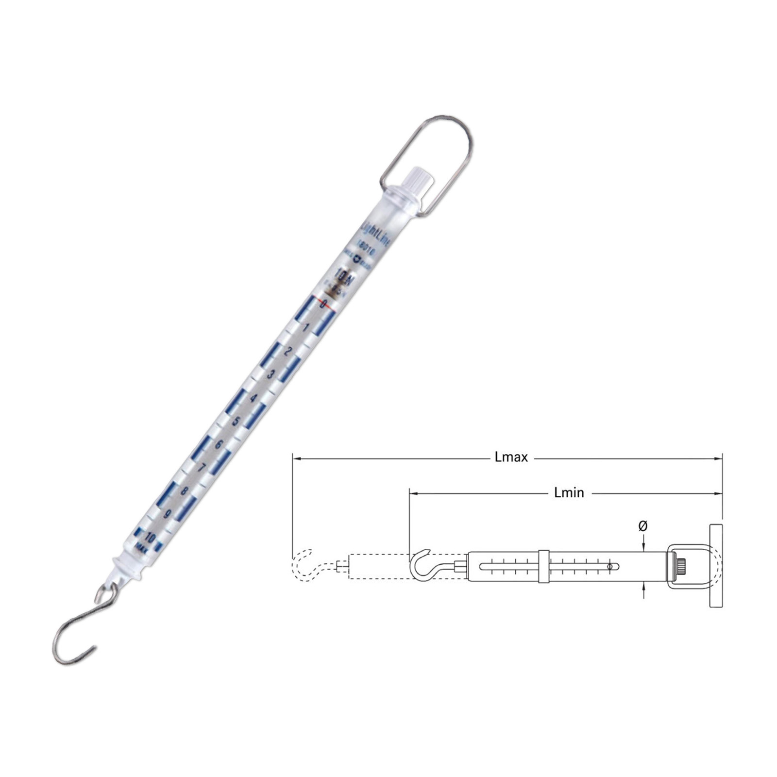 Federwaagen Serie 289 - 1 N, 0,01 / 0,05 N