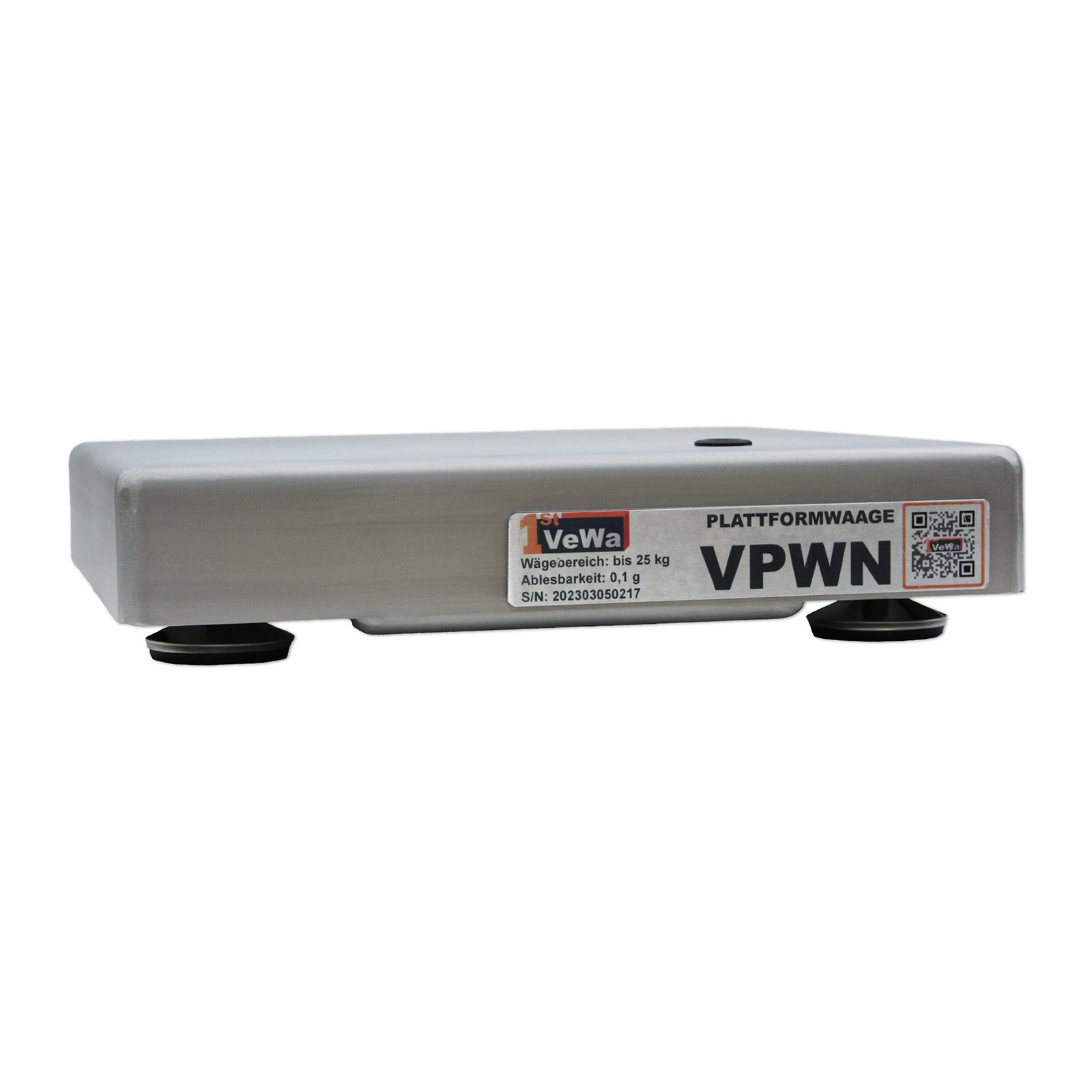 Plattformwaage VPWN-3030 - 12 kg - 2 g - A67 - geeicht C6