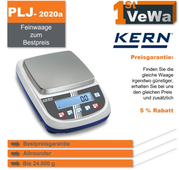 Feinwaage Kern - PLJ2020a